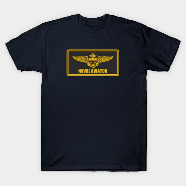 Naval Aviator Wings T-Shirt by TCP